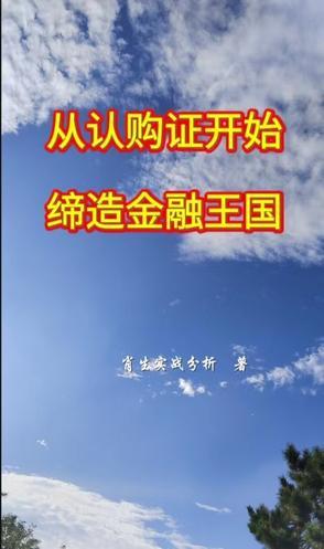 认购证的 认购证的